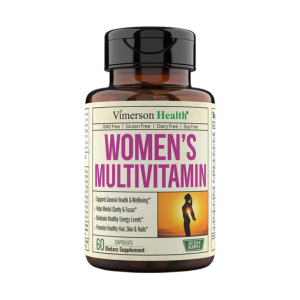A women's multivitamin bottle